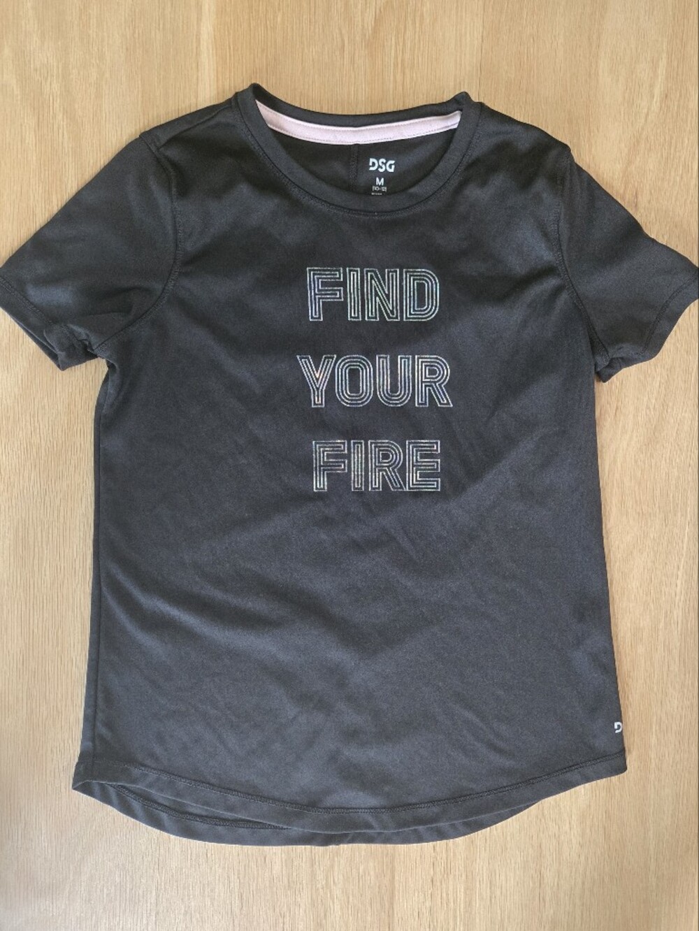 DSG Kids Athletic Graphic Tee - "Find Your Fire"